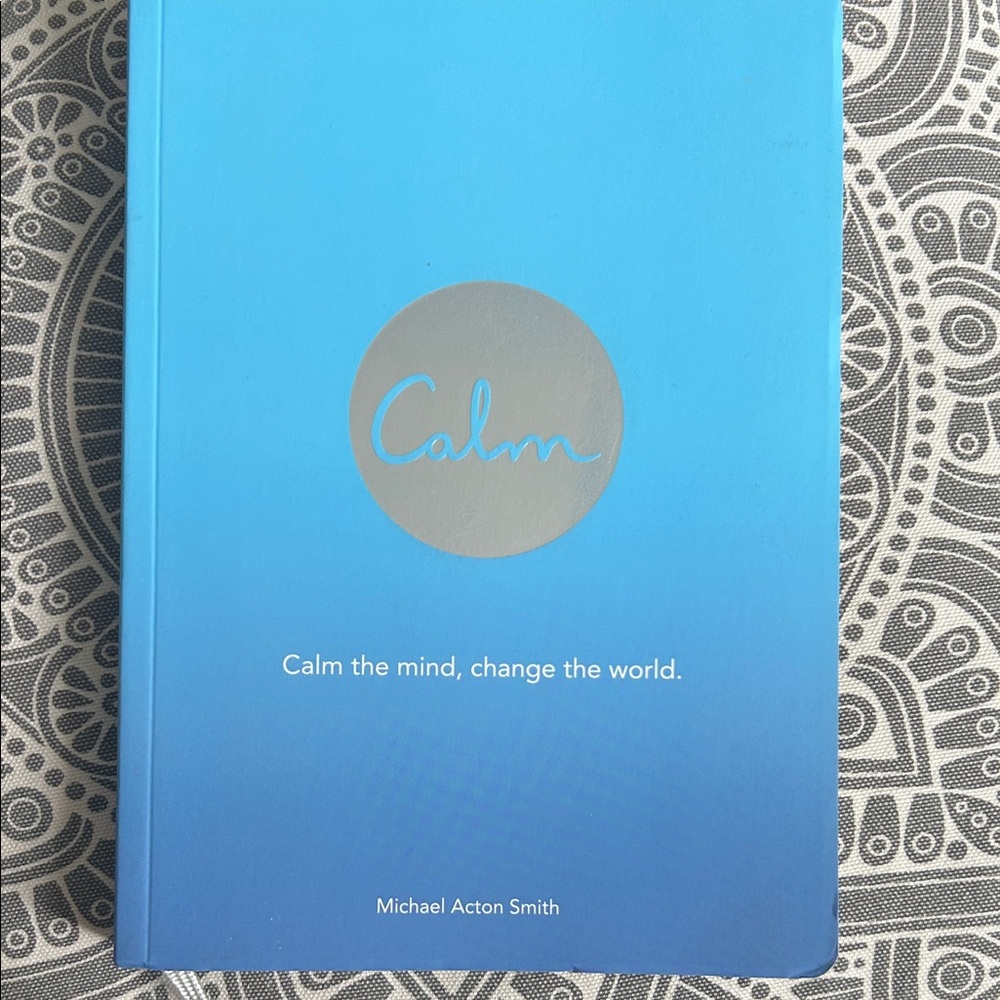 Blue Calm Book